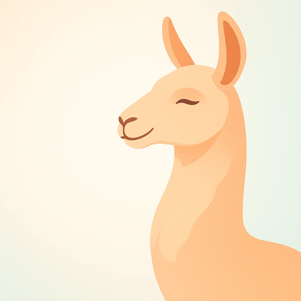 Llama andina, símbolo de TodoLlamas